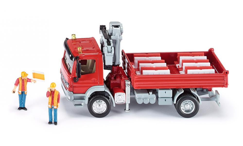 siku メルセデス・アテゴ クレーン付き 1:50 Amazon | ジク (SIKU) メルセデス・ベンツ アテゴ ダンプカー