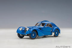 1/43 AUTOART 50947 Bugatti 57SC Atlantic 1938 (Blue/ with Metal Wire-spoke Wheels)