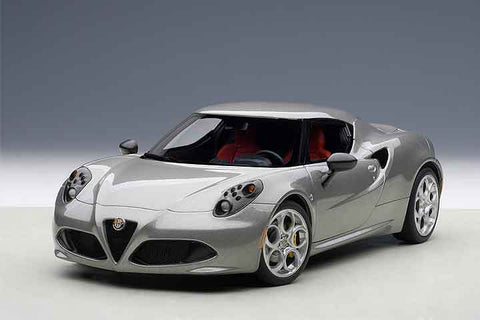 1/18 AUTOART 70187 Alfa Romeo 4C (Metallic Grey)
