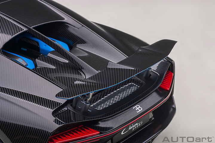 Bugatti Chiron Sport 2019 Bleu de France / Carbone 1/18 Autoart 70997 Bugatti Chiron Sport 2019 Bleu de France / Carbone 1/18 Autoart 70997