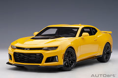 1/18 AUTOART 71205 Chevrolet Camaro ZL1 2017 Bright Yellow