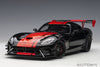 1/18 AUTOART 71732 Dodge Viper 1:28 Edition ACR 2017 (Venom Black w/ Red Stripes)