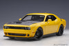 1/18 AUTOART 71737 Dodge Challenger SRT Hellcat Widebody 2018 (Yellow Jacket)