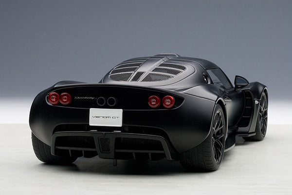 ミニカー AUTO art 1/18 HENNESSEY VENOM GT SPYDER 1/18 AUTOart Hennessey Venom GT Spyder (Matte Carbon Black