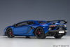 1/18 AUTOART 79174 Lamborghini Aventador SVJ (Blu Nethuns/ Metallic Blue)