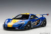 1/18 AUTOART 81542 McLaren P1 GTR (Metallic Blue/ Yellow Stripes)