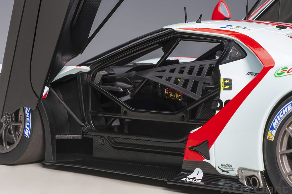AUTOART 1/18 Ford GT 2019#67 Le Mans 24 Horas LMGTE Pro Class Rojo/Blanco Acabado 81911 AUTOART 1/18 Ford GT 2019#67 Le Mans 24 Horas LMGTE Pro Class Rojo/Blanco Acabado 81911