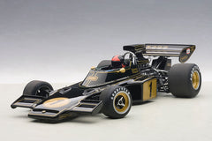 1/18 AUTOART 87328 Lotus 72E 1973 Emerson Fittipaldi #1 (with Driver Figurine in Cockpit)