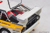 1/18 AUTOART 88503 Audi Quattro S1 Rally San Remo 1985 Winner W. RöHRL/C. GEISTDöRFER #5