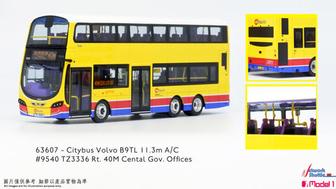1/76 Citybus Volvo B9TL 11.3m - 9540 rt.40M
