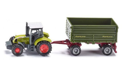 Siku 1634 Tractor with 2-axled trailer