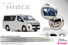 1/64 Toyota Hiace 300 Silver Mica Metallic