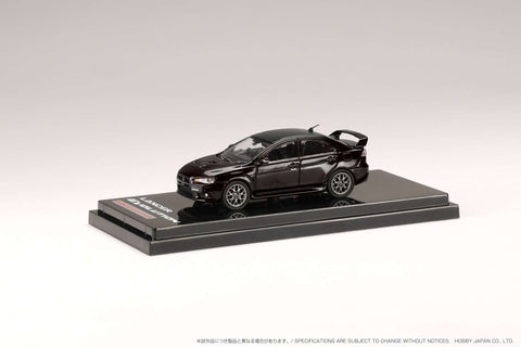 1/64 Hobby Japan HJ642053BBK Mitsubishi Lancer Evolution X Final Edition Black Pearl