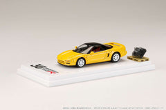 1/64 Hobby Japan HJ645006RY Honda NSX (NA1) Type R 1994 Yellow Rearl (Type R 30th Anniversary)