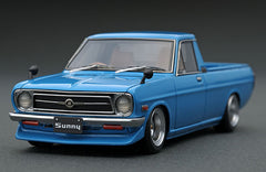 1/43 Ignition Model IG1114 Nissan Sunny Truck Long B121 Blue