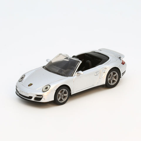 Siku 1337 Porsche 911 Turbo Co nvertible - Silver