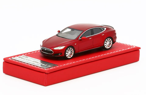 1/64 VIP Model MSR Tesla Model S Red
