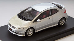 1/43 MARK 43 PM4347S Honda Civic Type R Euro (FN2) Alabaster Silver Metallic