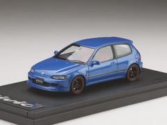 1/43 MARK 43 PM4365CMBL Honda Civic (EG 6) Custom Ver with Infinite RNR Wheel Metallic Blue