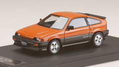 1/43 MARK 43 PM4384P Honda Ballade Sports CR-X Si (AS) Orange