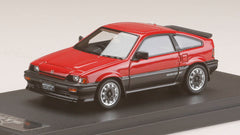 1/43 MARK 43 PM4384SR Honda Ballade Sports CR-X Si (AS) [Mugen CF-48 Wheel] Red PM4384SR