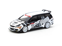 1/64 Tarmac T64-042-PU Mitsubishi Lancer Evolution Wagon Super Taikyu 2000 Tokachi 24H Race Livery