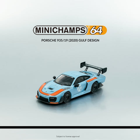 1/64 Minichamps 643061104 Porsche 935/19 (2020) Gulf Design
